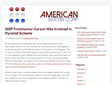 Tablet Screenshot of americanmatrixcorp.com